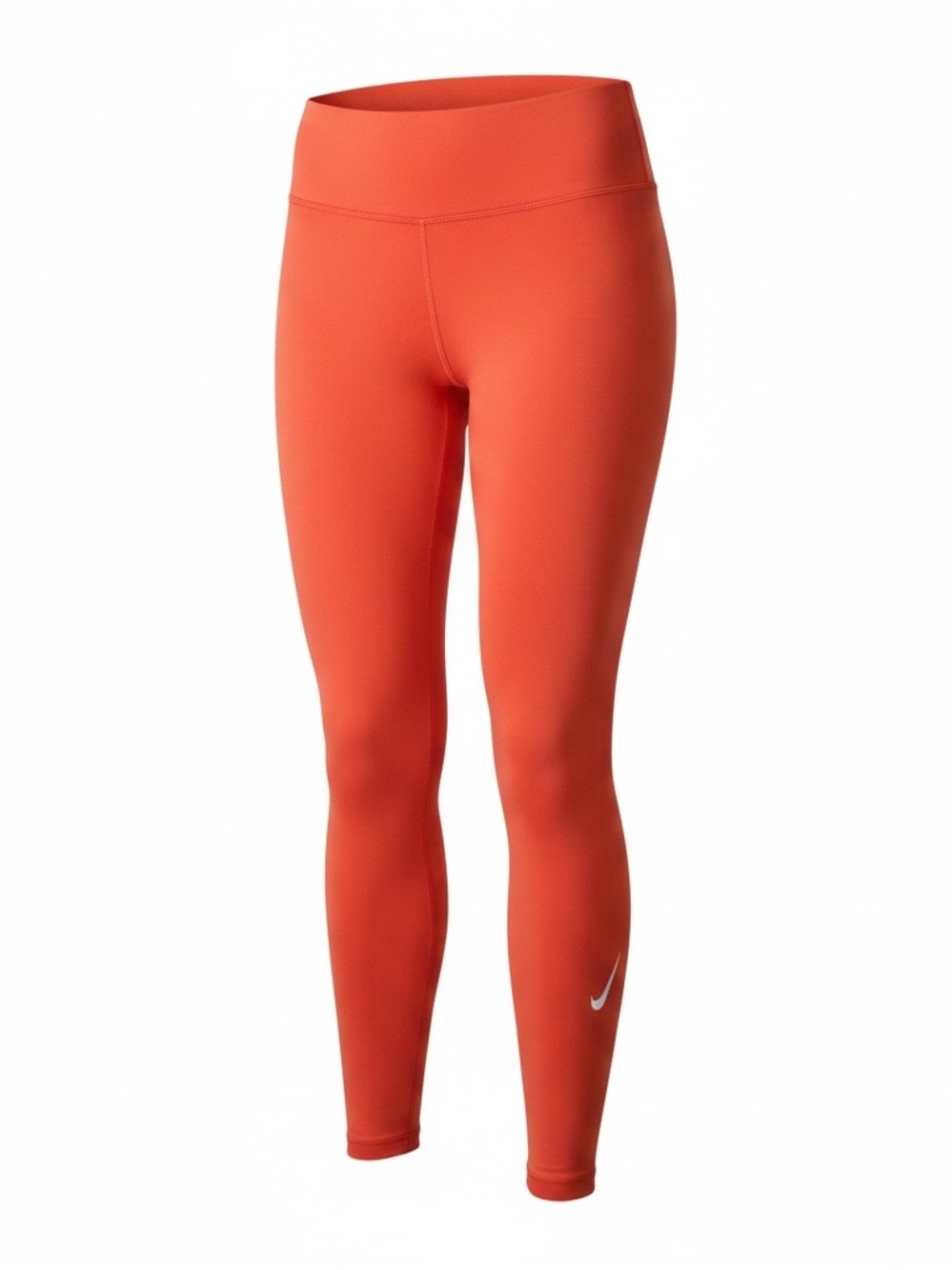 Nike Women's Coral-Orange High-Rise Performance Leggings